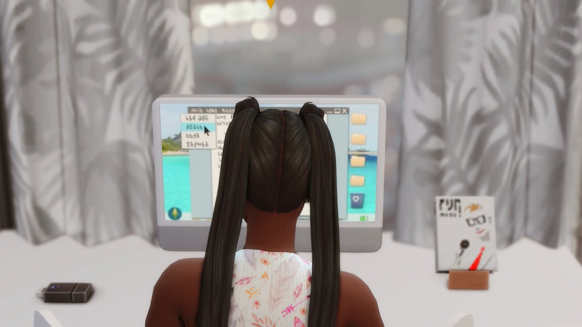 danitysimmer's tweet image. Forgot I had a mod that stops you from advancing in a career until you've got a University degree so Vivian is applying for University to get further in the Culinary career #familydynamic #sims4
