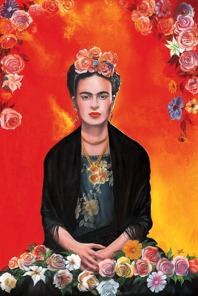 Frida Kahlo's artwork is often associated with the Surrealist movement, but she rejected this label and instead described her work as "the reality of my own self". Sometimes labels aren't necessary. The beauty of Frida's art speaks for itself!
#fridakahlo #frida #fineart