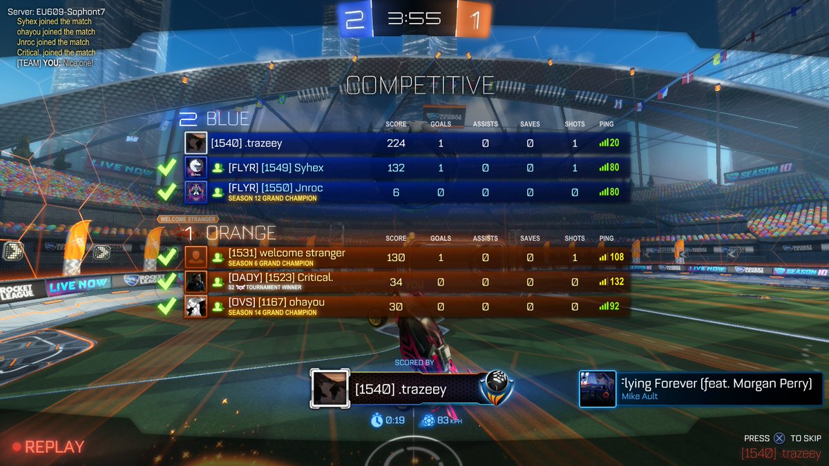 Gotta love playing EU servers with non EU players + a smurf on the other team