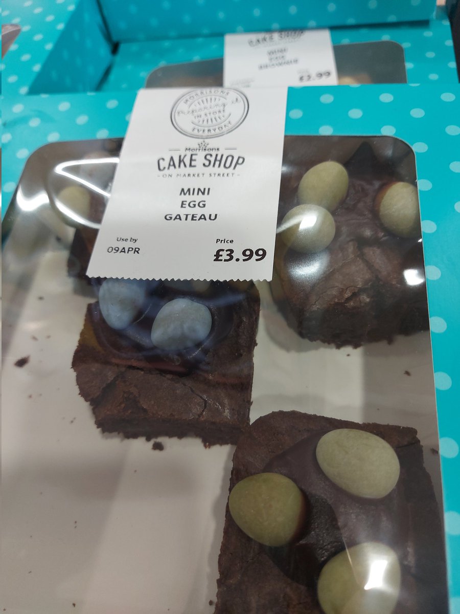 carolelav's tweet photo. Hey @Morrisons spot the difference in the three pictures, all on the same POS table. https://t.co/gce04sCGGq