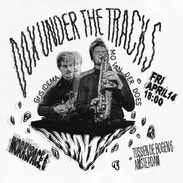 🚇 🎼  The 2nd edition of Dox Under The Tracks  ♫♪˙‿˙♫♪ will feature Dox Amsterdam recording artists Mo van der Does on saxophone &amp; Gijs Idema on guitar at Workspace 6 on Friday, April 14th: bit.ly/3KxdFMr