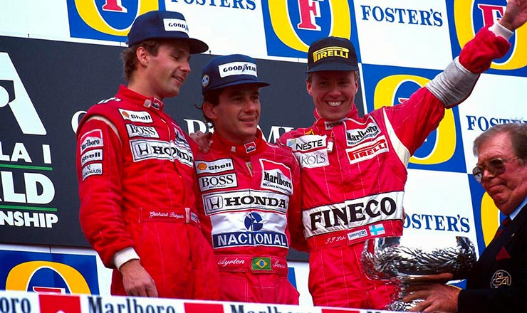 robertofunoat's tweet photo. J.J. Letho coglie un sorprendente terzo posto nel GP di Imola 1991 su @DallaraGroup . La classifica finale è uno spettacolo. @MinardiOfficial con entrambe le monoposto a punti cosi come un giovanissimo @F1MikaHakkinen #F1 #Letho #Dallara #Minardi #ImolaGP https://t.co/hmqSmukeJH