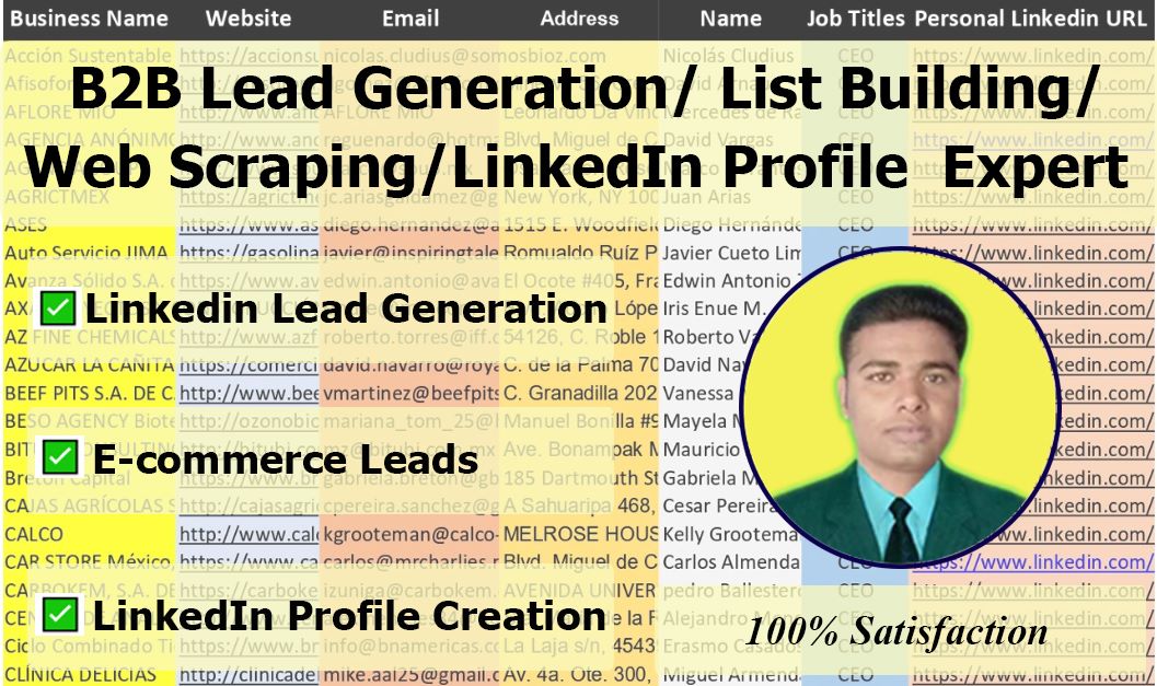 zakirul583's tweet image. LinkedIn profile and LinkedIn Lead Generation service 

#LinkedIn #linkedinprofileoptimization #linkedinprofilecreation #linkedinmarketing #linkedinleadgeneration #b2bleadgeneration