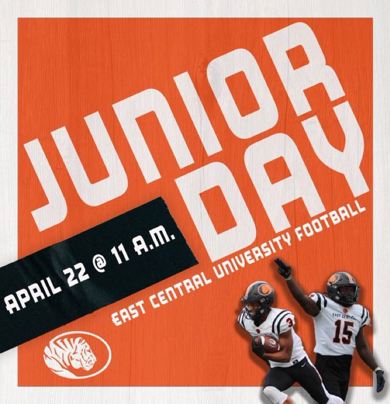Very grateful to be invited to <a href="/ECUTigersFB/">ECU Tigers Football</a> Junior day Thank you <a href="/CoachWChristian/">Coach Christian</a> can’t wait. <a href="/CoachSmith918/">Danny Smith</a> <a href="/Levya73/">Levy Adcock</a>