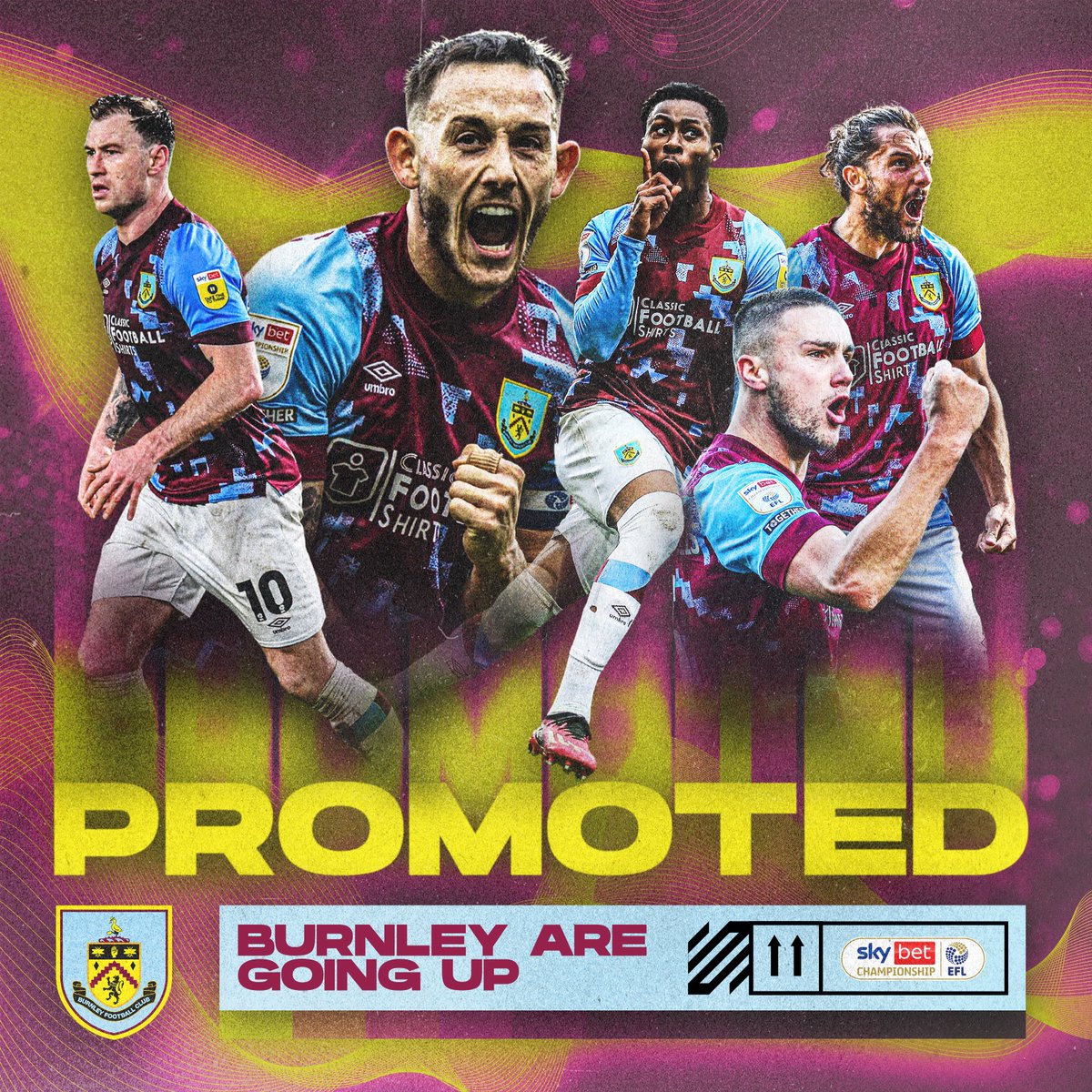 👏 They've done it!

Promotion from the #SkyBetChampionship! 🎉

#EFL  | <a href="/BurnleyOfficial/">Burnley FC</a>
