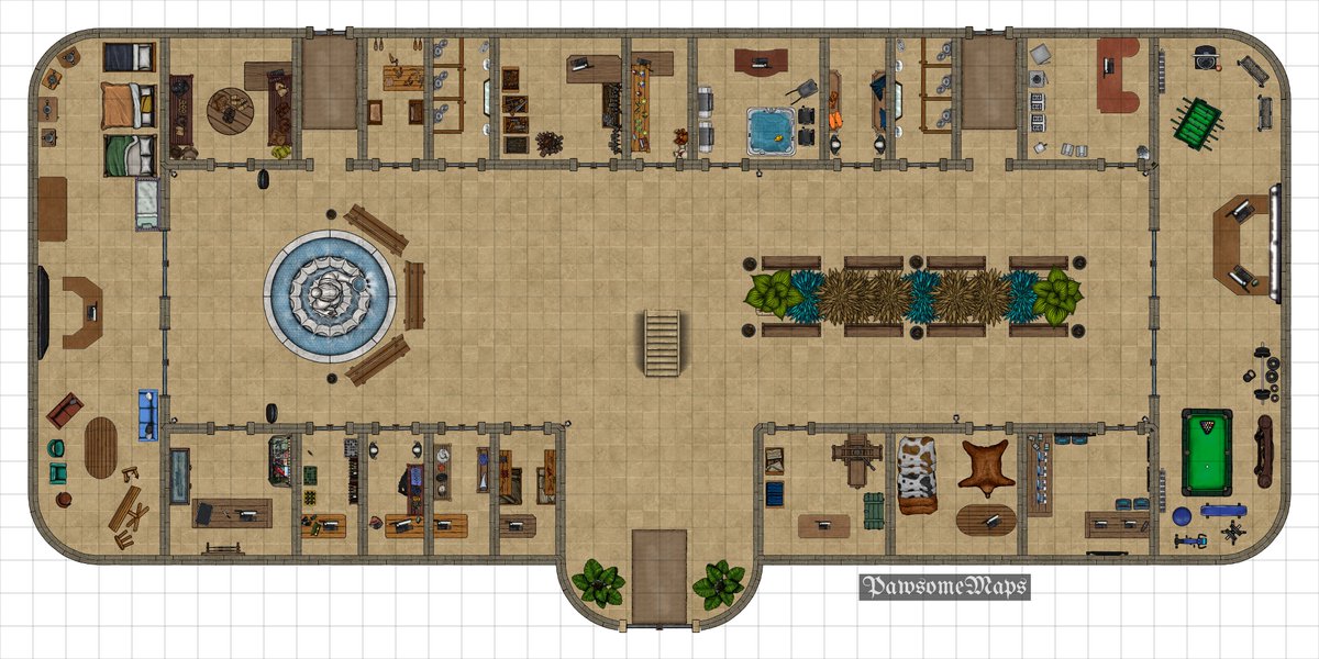 PawsomeMaps's tweet photo. made something a bit different today, a modern mall map ! available for free https://t.co/APsoVkeVj1 

#ttrpg #DND #dnd5e #Pathfinder #PawsomeMaps https://t.co/EFiYEMSbGF
