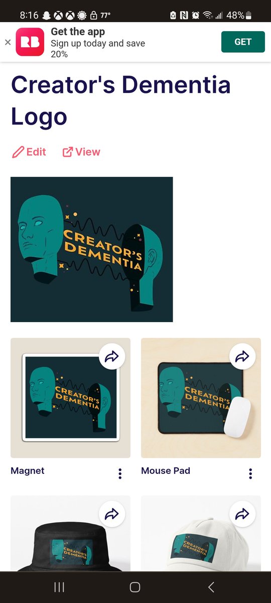 AspiringZEDS's tweet photo. https://t.co/0HLBnC1IZZ 
Get the merch of your favorite podcast. Creator's Dementia #PodcastAndChill #podcastlife #podcasting #podcast #podcaster https://t.co/xICWWtXG4p