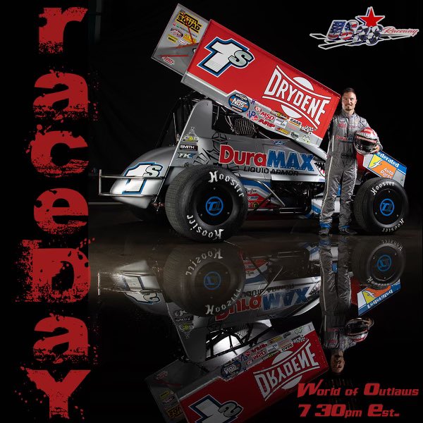 LSchuchart1s's tweet photo. First 2023 @WorldofOutlaws stop in #TheShowMeState. We’re armed for the battle. If you can’t make it to @US36raceway tonight, catch all the action live on @watchdirtvision starting at 7:15 EST https://t.co/7vJnjStB0n