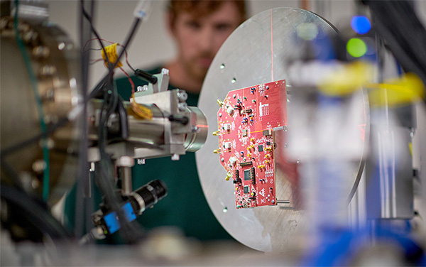 MSU, FRIB, and Engineering’s Space Electronics Center are creating an unparalleled ecosystem to advance state of the art radiation-hardened components and space electronics, says ECE Chair and Professor John Papapolymerou. Find out how: tinyurl.com/39xxbh4j