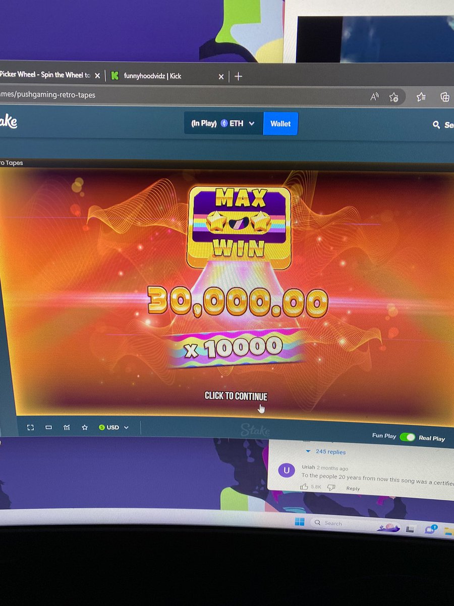 Yesterday- 1011 gifted subs. Hit 60k on Jewels, 19.5k on Wanted, and 30k on Retro Tapes. Thank you <a href="/KickStreaming/">Kick</a> <a href="/StakeEddie/">Eddie</a> @stake 

Tipping a few. 

•Follow me on kick.com/funnyhoodvidz
•Like &amp; Retweet
•Comment Stake.Com name or ETH wallet

(Must show proof)