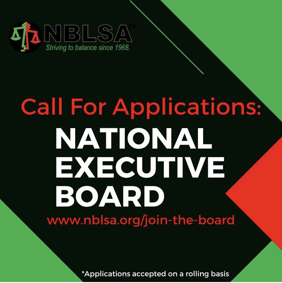 🗣CALLING ALL MEMBERS. We are excited to open applications for our 2023-2024 National Executive Board positions. Please visit our website to apply today!