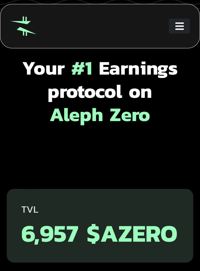 Just look at that TVL grow. Can’t wait to see how large it will get as more project launch their incentives. #AlephZero #Crypto #blockchain #Aleph
