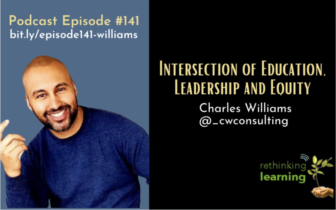 Excited to share Podcast Episode #141: Intersection of Education, #Leadership & #Equity with @_cwconsulting bit.ly/episode141-wil… Enjoy! Pls share! @Hedreich @IleneWinokur @dbc_inc @RitaWirtz @MrsHayesfam @MPA_GOJAGUARS @GreenScreenGal @EvoHannan @Celyendo @mcdonald_kecia