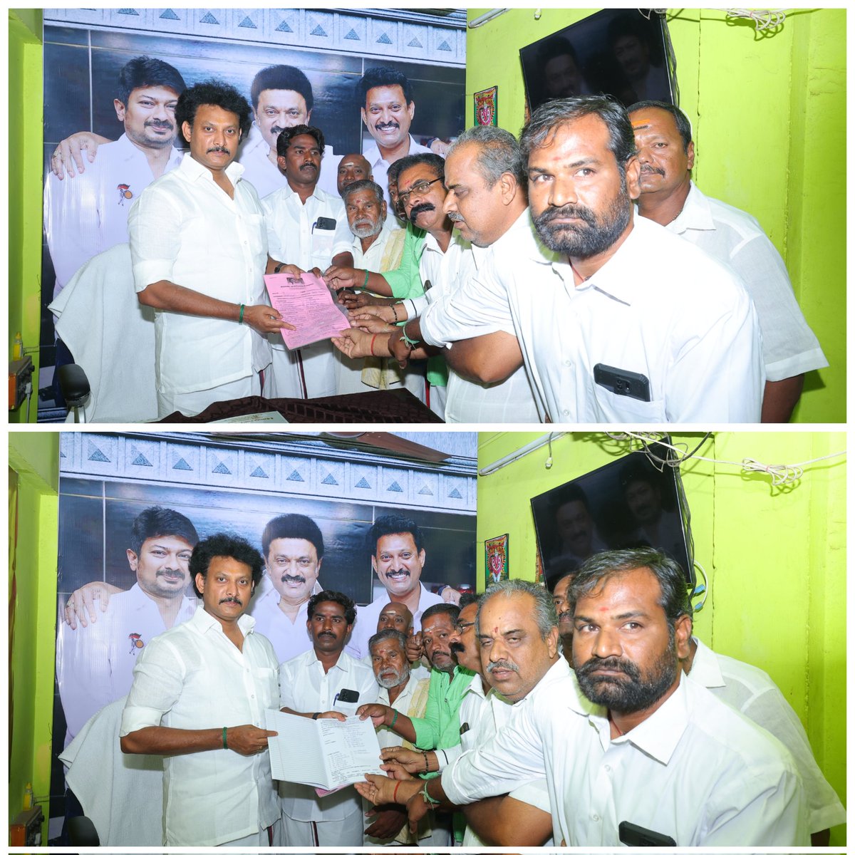 Anbil_Mahesh's tweet photo. கழகத் தலைவர் - மாண்புமிகு தமிழ்நாடு முதலமைச்சர் @mkstalin அவர்களின் பிறந்தநாளையொட்டி திருச்சி மாநகரம்(கி), மலைக்கோட்டை பகுதி 13,13A,14,14A ஆகிய வட்டக் கழகங்களில் கழக இருவண்ணக் கொடியேற்றி (1/3) https://t.co/QOvANu7FJB