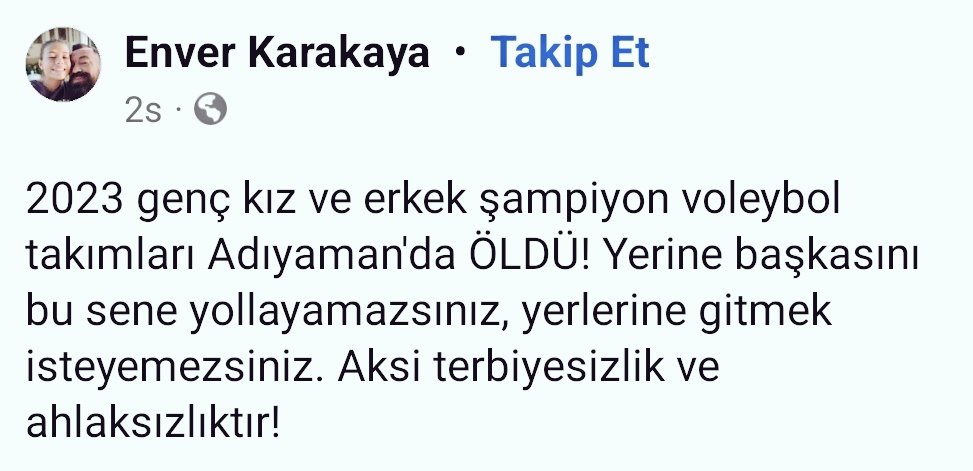 Elinden çocuğunu aldığınız bir baba çocuğumu kaybettim, çocuklarımızı kaybettik demedi. Siz direkt "ÖLDÜ" dedirttiniz ! 
İnsanların acısına saygısızlık, ahlaksızlık ancak bu kadar olur ! 
O maç bitti ! Bunu kafanıza sokun !
#isiassampiyonlarasaygı
#isiasortakdavamız