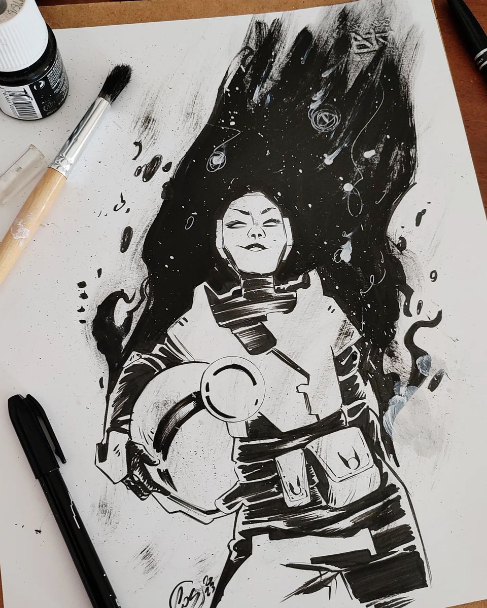 AntonelloCosen1's tweet photo. I did this drawing during the livestream with @EhmAutoprod about "The Shilling Shockers"!
It will be draw among the backers who take a package containing at least one paperback copy by Sunday so... follow the link XD
https://t.co/HFHLXppJ0Z
#comic #comicArt #kickstarter #horror https://t.co/RzLQOpylhJ