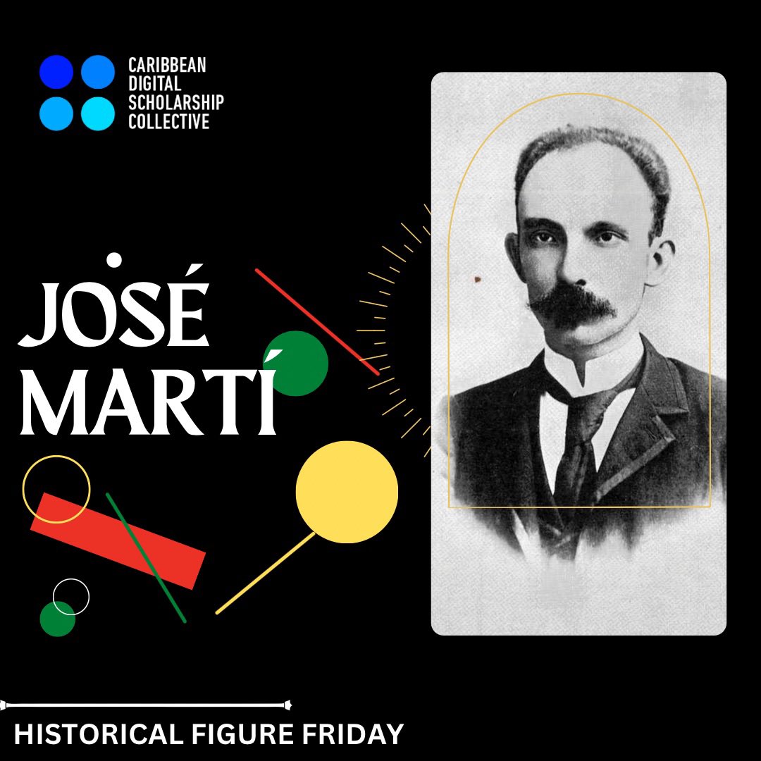 caribbean_dsc's tweet photo. Happy Friday!!!! For today’s #historicalfigurefriday we are focusing on the Cuban writer and poet José Martí https://t.co/kchHJ00Qmj