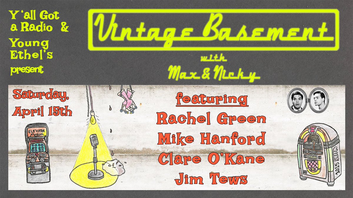 JUST 8 DAYS AWAY, NYC! Vintage Basement w/ Max &amp; Nicky, ft. a totally bodacious lineup of hilarious comedians. And, the show is FREE! Reserve your seats, now, at eventbrite.com/e/vintage-base…, and we’ll see yous guys on the 15th with our best suits on!