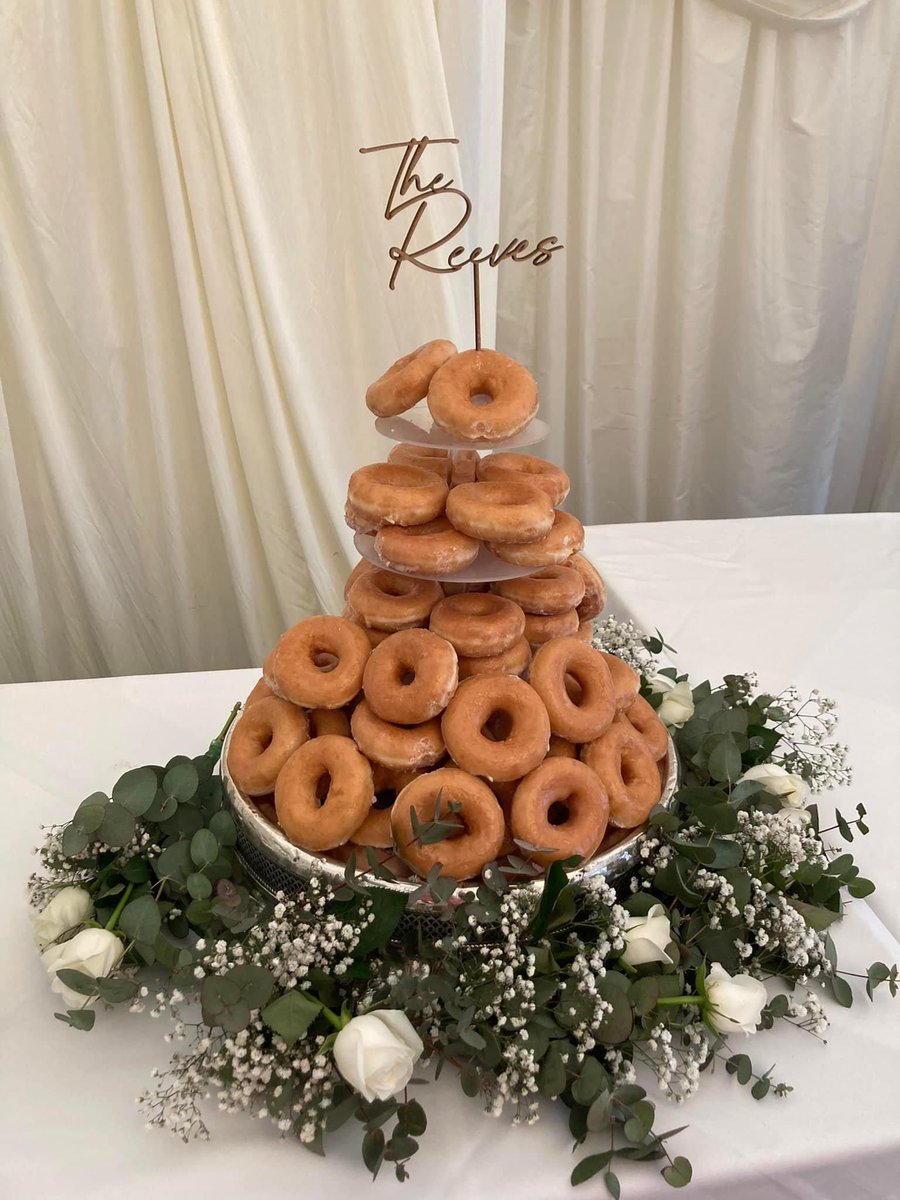 mrsgemmareeves's tweet photo. @DobbersW @JackReevesDW Well we were cheeky and had a donut tower!! https://t.co/A15N07rFI2