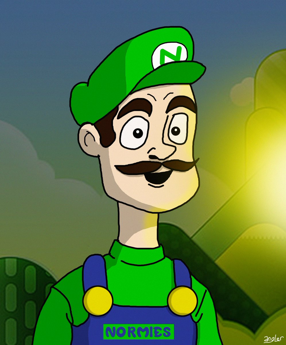 1up~ 🍄 for @The_Normies_NFT  Meet Norm Luigi! LFG!