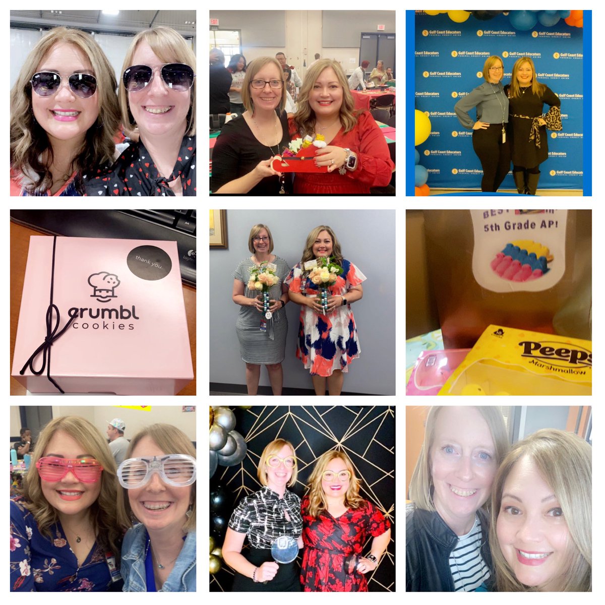 jsauceyscience's tweet photo. Happy AP Week to the best partner! It’s an honor to serve the AMAZING teachers and staff at Melillo Middle School🙌🏼. #westayglowing              💚💛🧡💜💖 https://t.co/wXltXbIom8