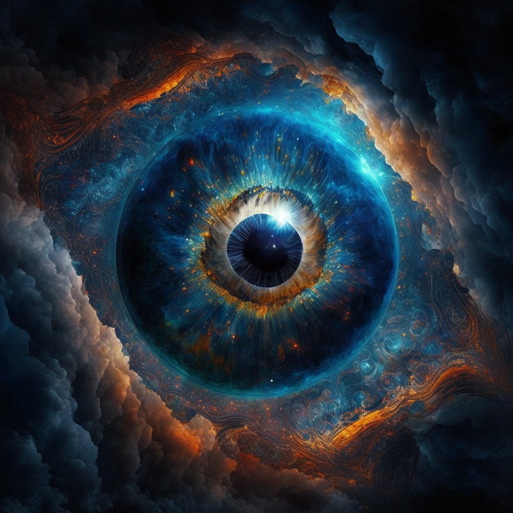 GavriloviciAlex's tweet photo. Behold the power of a single gaze: the eye as the center of the Universe
#aigeneratedart #art #ai #lensofai #eyesofai #artificialintelligence #aiartcommunity #generativeart #midjourneyart #midjourneyai #aitakesover https://t.co/N4kwGznR84