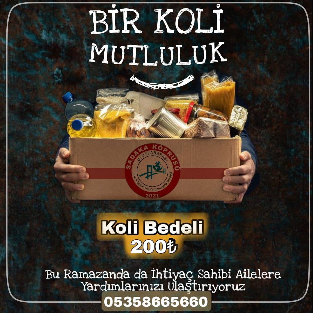 Siz değerli gönüllülerimizin desteklerini bekliyoruz..
#HoşGeldinRamazan 
#Sadaka #infak #İftar #Sahur