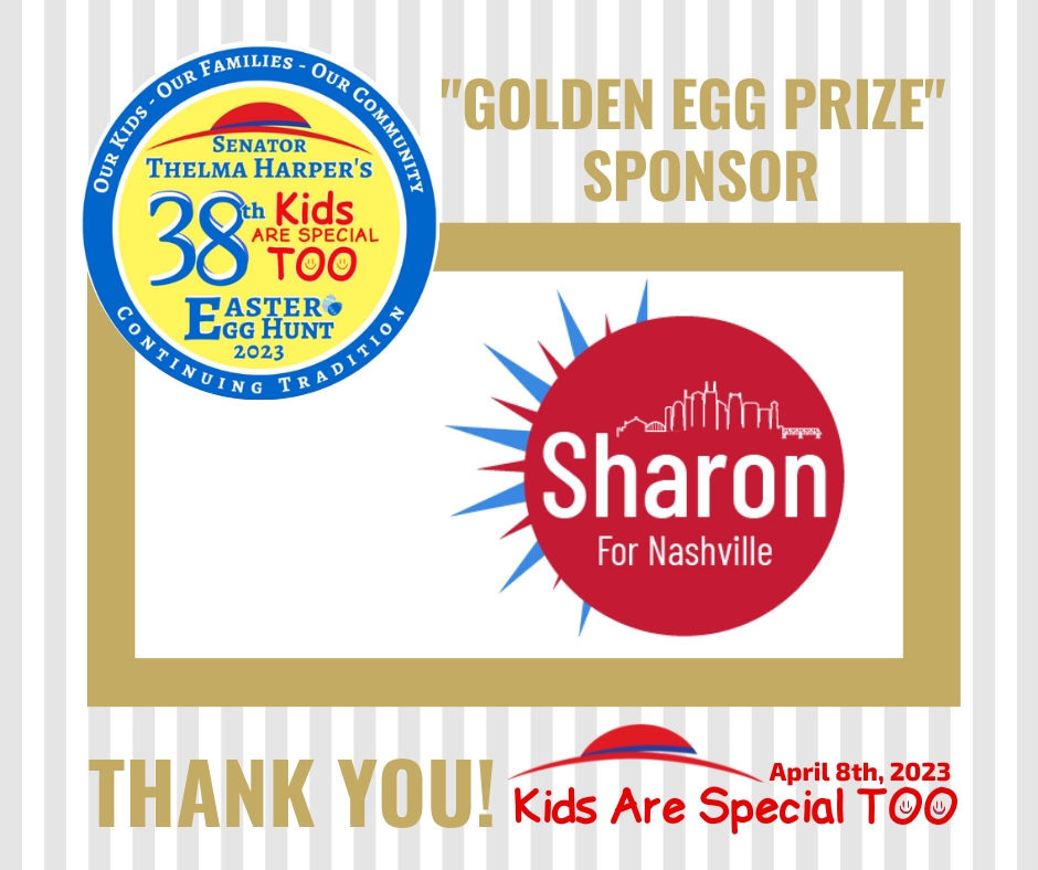 Team4Harper's tweet photo. #HatsOff and thank you to At-large Council member @SharonForNash for being one of our #EasterPrize sponsors. Our kids will be hunting for some great prizes due to her continued support. #KidsAreSpecialToo #HarperHighlights https://t.co/7usBCCkcUm https://t.co/2suE7mU6mB