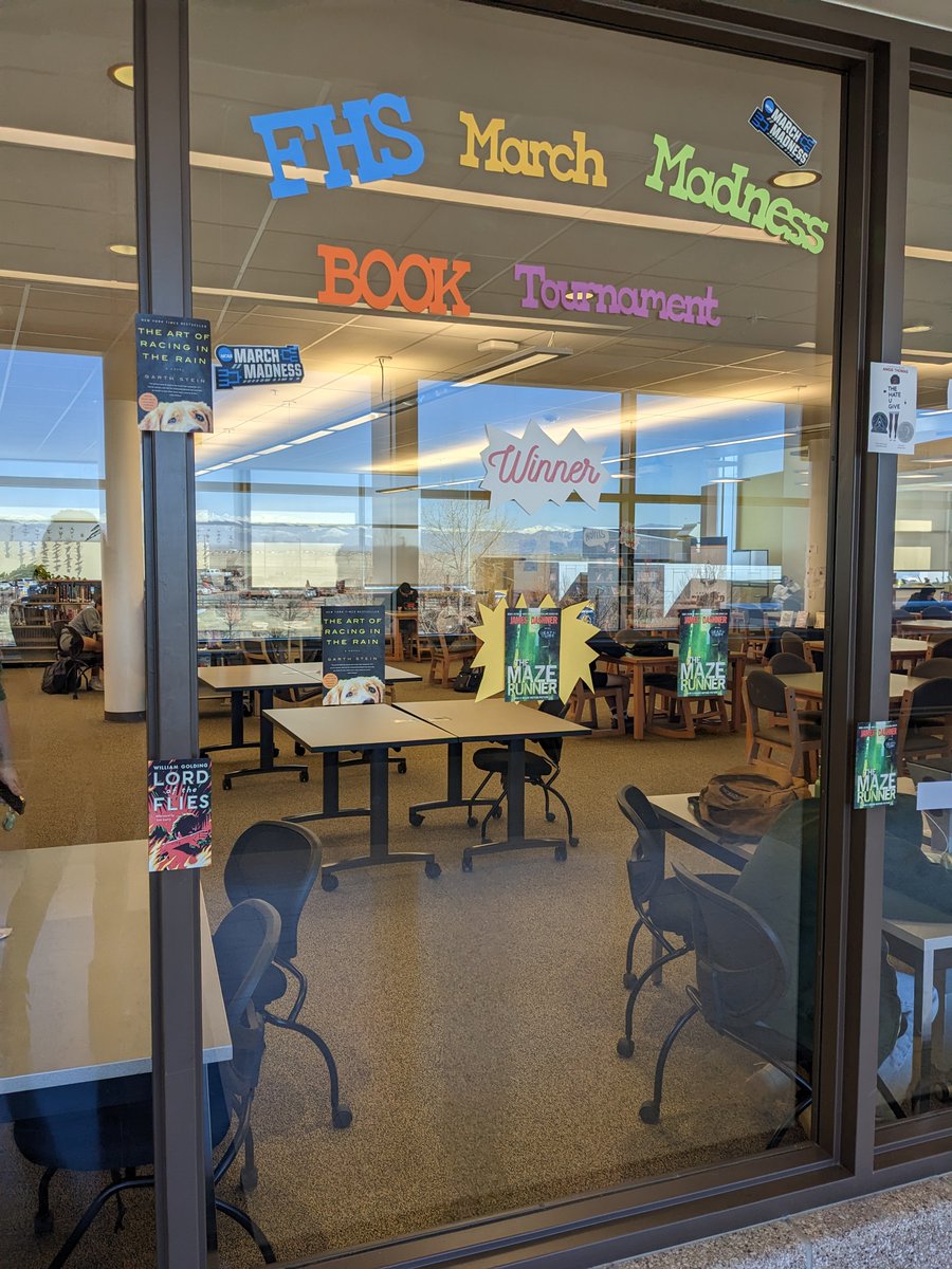 FHSLibraryNEWS's tweet photo. Our Final Round is complete & The Maze Runner by @jamesdashner won our FHS Book Tournament! #FHSreads #Colorado https://t.co/cODtNpgLDK