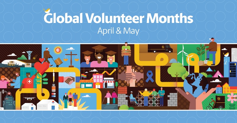 UPSPolicy's tweet photo. We're celebrating Volunteer Month at UPS! The @UPS_Foundation has volunteered 24M hours since 2011 to create safer, more resilient communities. We work directly with local community members to #DeliverWhatMatters across the globe, as we aim to reach 30M volunteer hours by 2030.