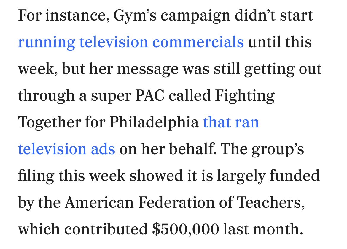 Helen abused her power while in city council to keep schools closed, in order to appease the teachers unions. 

PFT ended up donating toward her campaign, and the AFT donated $500,000. 

She has no integrity and is dishonest.