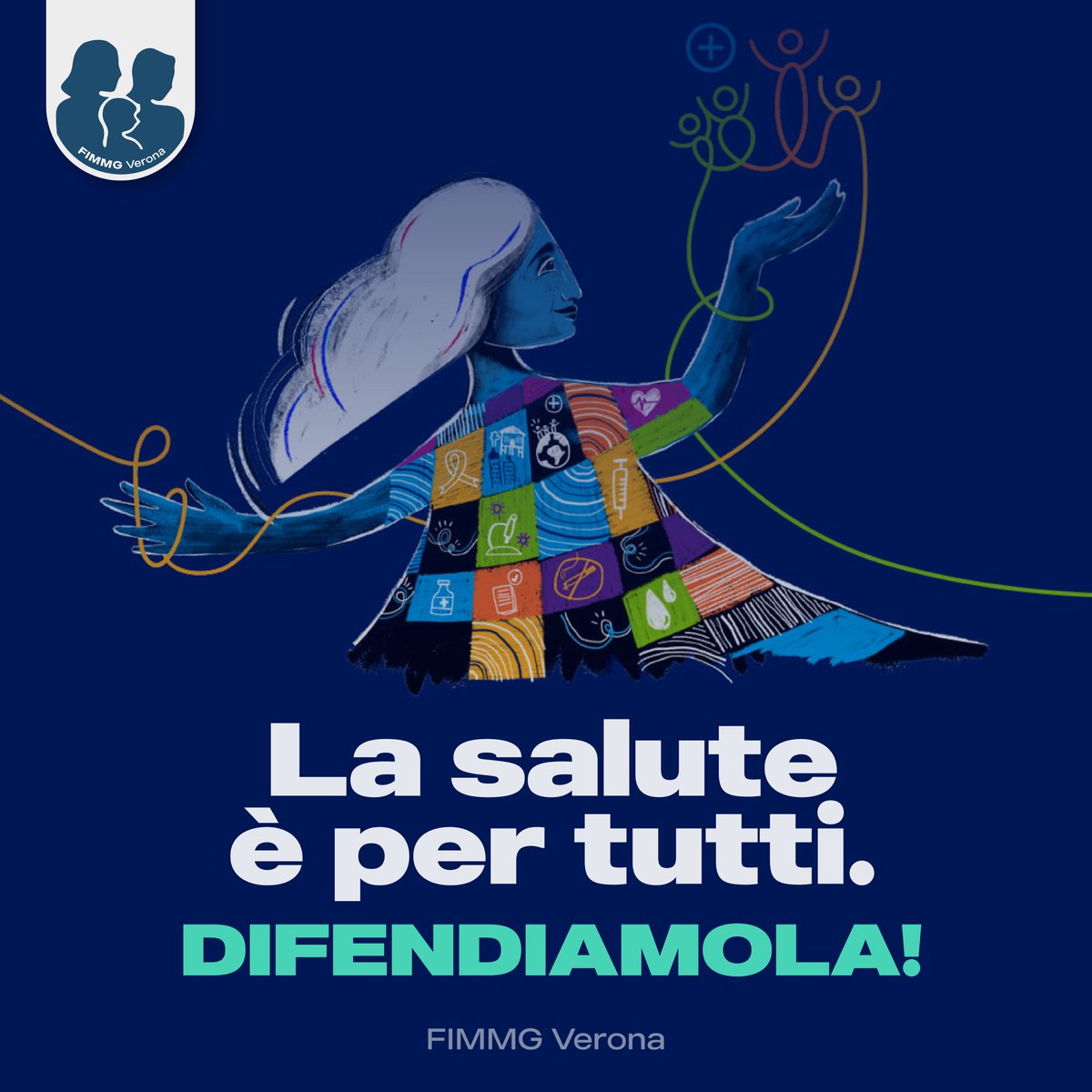 FIMMG_Vr's tweet photo. #GiornataMondialedellaSalute: un'occasione per ricordare l'importanza di un #serviziosanitario pubblico efficiente e accessibile per tutti. Necessario elaborare nuovi sistemi organizzativi e stanziare fondi adeguati per uno dei più importanti traguardi democratici.
#healtforall https://t.co/rR7KTSJrdz