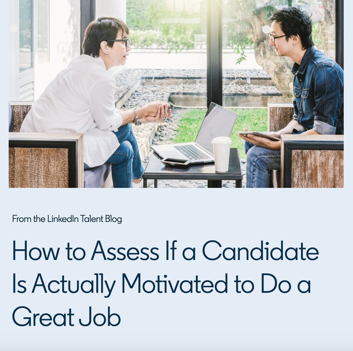 LinkedIn Talent Solutions (@hireonlinkedin) on Twitter photo Matching candidates with job qualifications simply isn't enough. 
👉 lnkd.in/gWJjeji9
#FutureofRecruiting
#talentacquisition
#humanresourcemanagement Matching candidates with job qualifications simply isn't enough. 
👉 lnkd.in/gWJjeji9
#FutureofRecruiting
#talentacquisition
#humanresourcemanagement