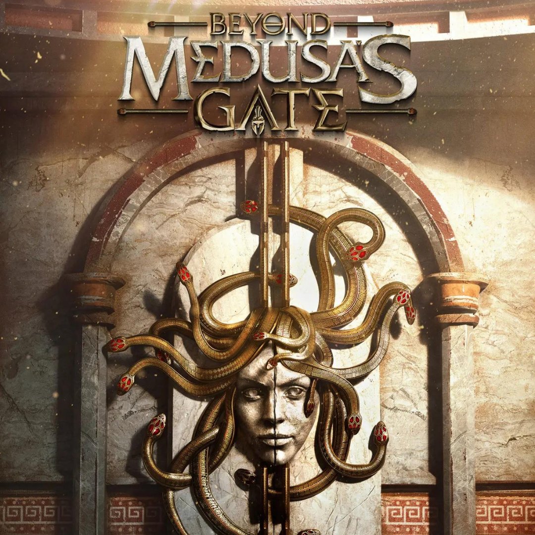 VirtualtimeVR's tweet image. Beyond Medusa’s Gate
GRÈCE ANTIQUE – 445 AV. J.-C.
Deux ou quatre joueurs font équipe pour trouver le moyen de sortir d’une vaste grotte côtière égéenne où est ancré le légendaire navire des Argonautes. Pour réussir leur évasion, les joueurs doivent s'entraider le plus possible !