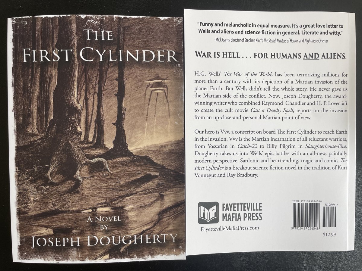 The first FMP Fiction book is in. You can now order Joseph Dougherty's newest book The First Cylinder, a scifi novel from an Emmy-winning writer from thirtysomething, is shipping now. Order here: tuckerdspress.com/product-page/t…