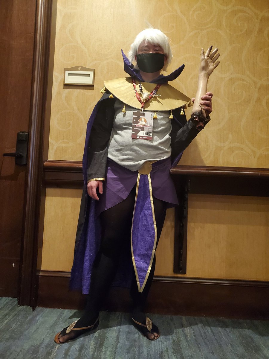 that_one_satyr's tweet photo. I'm at #WeebCon2023 as #henryfireemblem !!! #cosplay #fireemblem #fireemblemcosplay https://t.co/Bs1CThePil