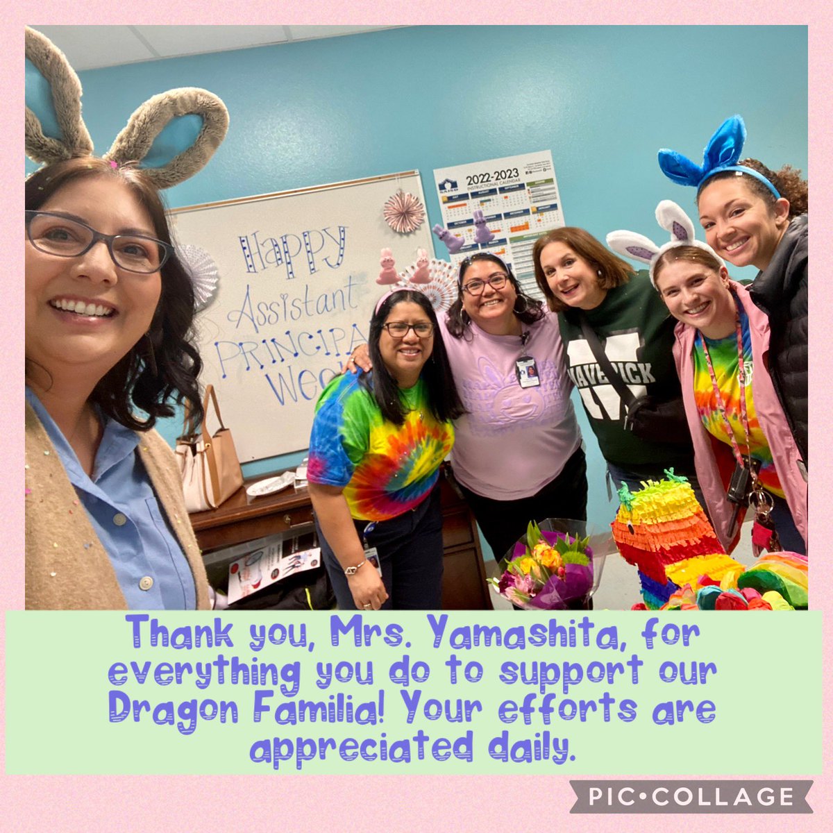 MaverickSAISD's tweet photo. Nothing but love for our Assistant Principal! 💚 #MESinspired https://t.co/uc6HAIwwFs