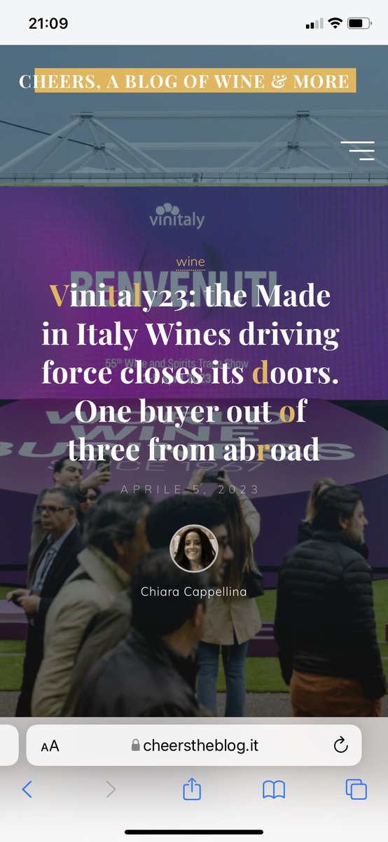 It was likely to be more crowded than last year and indeed it was: the 55° #Vinitaly closed with a total attendance of 93,000. Growth compared to the last edition was almost entirely thanks to international buyers (about +20%) from 143 countries. Read more bit.ly/3KiZrgX