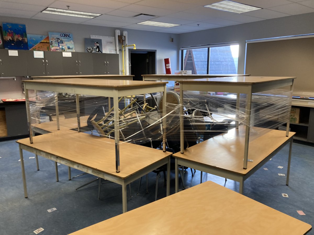 Similkameen53's tweet photo. Secondary teachers returned from Spring Break to find we had been thoroughly and effectively pranked by the Grads of 2023. ππ#yougotus #veryclever #grad2023 #watchyourbacks https://t.co/0La0PbuOKL