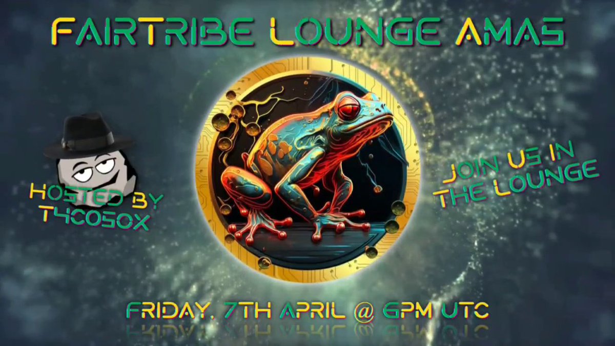 czFairTribe's tweet photo. 🔔🔔AMA Announcement - Friday, April 7th with The Pepe DAO at 6PM UTC!
@PepeDaoBSC 

Location: @FairTribeLounge 
Host: @t4c0s0x 🚀 https://t.co/pJevm7VCAD