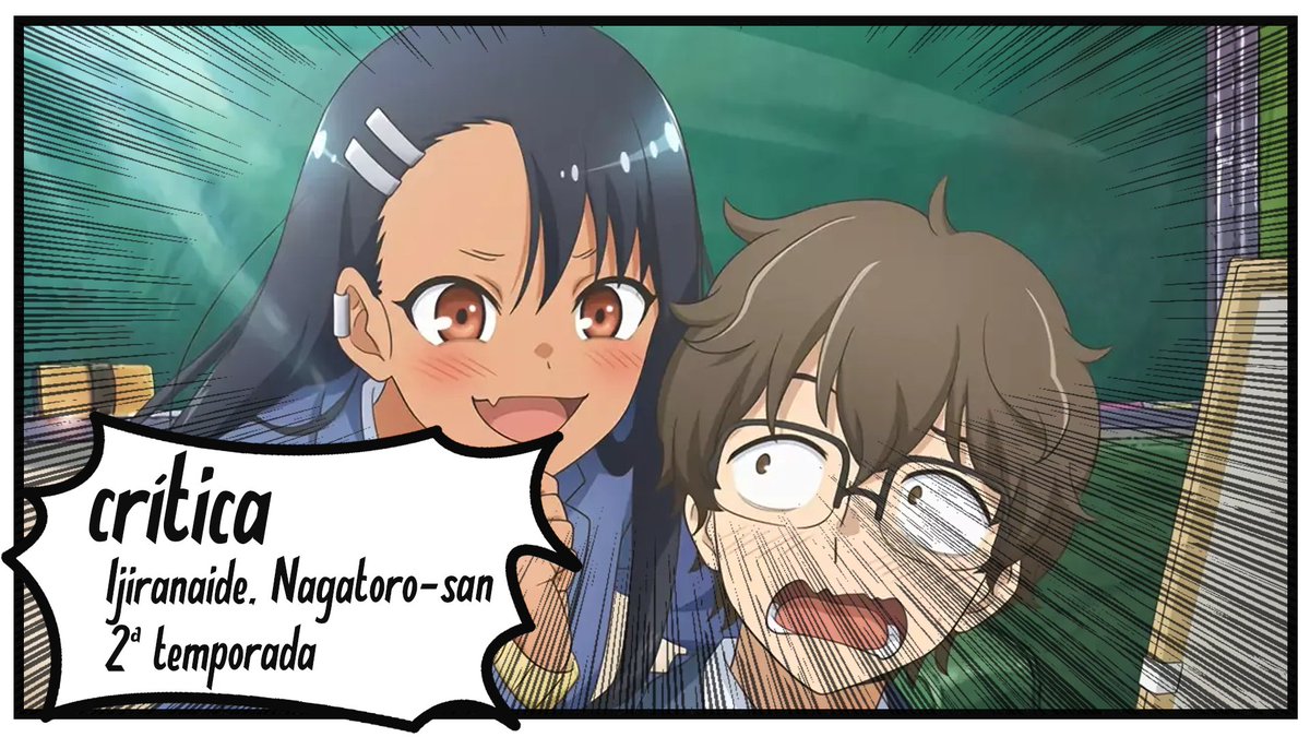 Ijiranaide, Nagatoro-san - 2ª temporada: Critica  

Link abaixo:  youtube.com/watch?v=GdSi2k…

#IjiranaideNagatorosan #Nagatorosan #Ijiranaide #HayaseNagatoro #NaotoHachiouji #MakiGamou #Yoshi #Sakura #SumireUesaka #DaikiYamashita #MikakoKomatsu #AinaSuzuki #ShioriIzawa