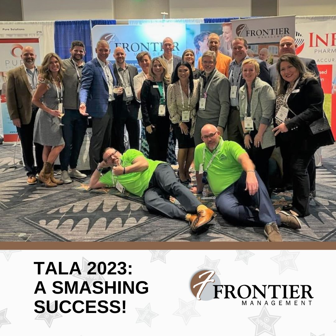 frontierseniors's tweet photo. It’s the last day at the TALA conference and what a turnout! Frontier’s Greg Roderick is joined by other leaders in the senior living space. Visit https://t.co/cPNqi1fLfi to learn how Frontier is leading the way in Texas.

#tala #tala2023 #txseniorliving #txassistedliving https://t.co/HrNYtulVRm