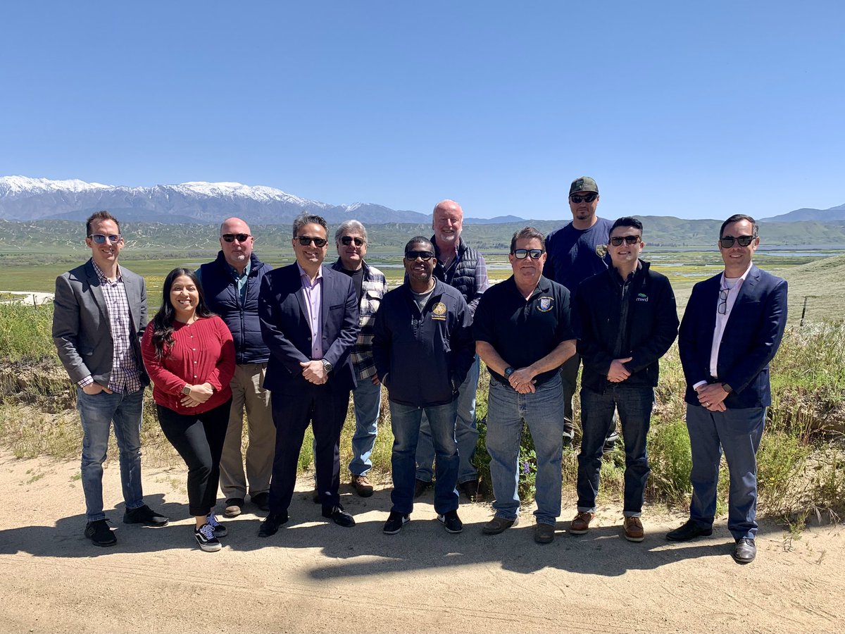 Thrilled to visit the San Jacinto Wildlife Area yesterday - a 19k acre green space in the heart of our 60th Assembly District in the Inland Empire. Reclaimed water is used to enhance its wetlands, making it a vital habitat for animals like waterfowl, wading birds, and quail.