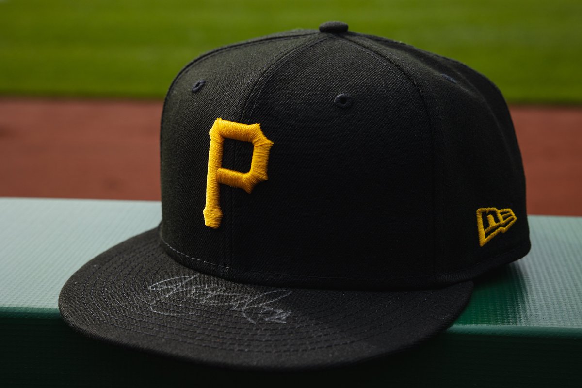 RETWEET THIS for a chance to win this @NewEraCap Pirates 59FIFTY autographed by Andrew McCutchen!