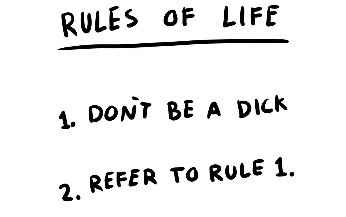 outlanderzNFT's tweet photo. life is easy when you follow these rules 

we are Outlanderz 📛 https://t.co/4WJv6KDij4