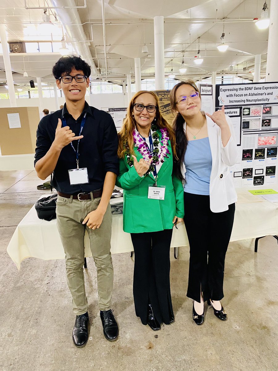 2023 Hawaii State Science - always love to judge science fair projects - the you scientists always inspires me with their innovative and creative thinking ❤️🤩