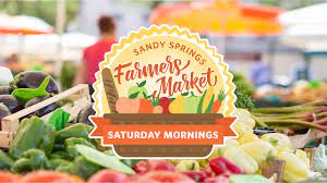 Despite the expected rain, the #Sandysprings Farmers Market kicks off the season tomorrow, Sat., April 8, 2023, 8:30 am to 12:30 pm, City Springs. citysprings.com. NOTE: Alpharetta &amp; Roswell have cancelled their farmers markets for tomorrow and will now open April 15.