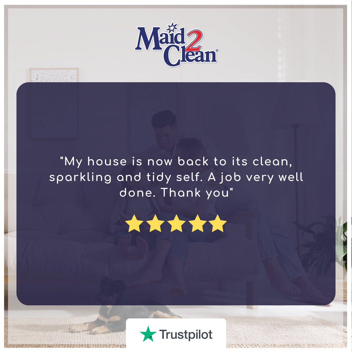 cleanernearmeuk's tweet image. We love to hear feedback from our clients

maid2clean.link/reviewsfb

#maid2clean #cleaningreview #trustedcleaners #reliablecleaner #cleaner