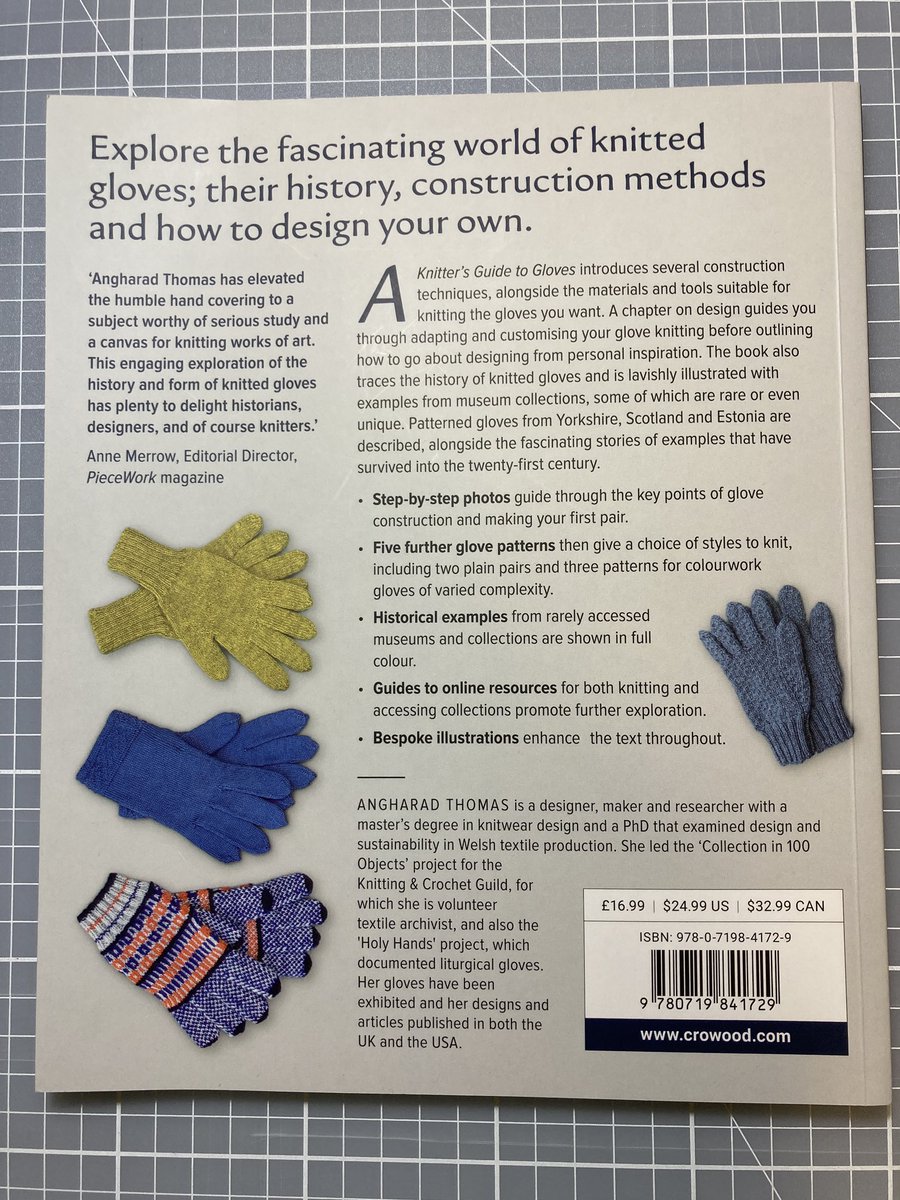 Angharad Thomas (@angharadtphd) on Twitter photo My book about knitting gloves A Knitters Guide to Gloves is out. It’s available from <a href="/crowoodpress/">The Crowood Press</a> My book about knitting gloves A Knitters Guide to Gloves is out. It’s available from <a href="/crowoodpress/">The Crowood Press</a>