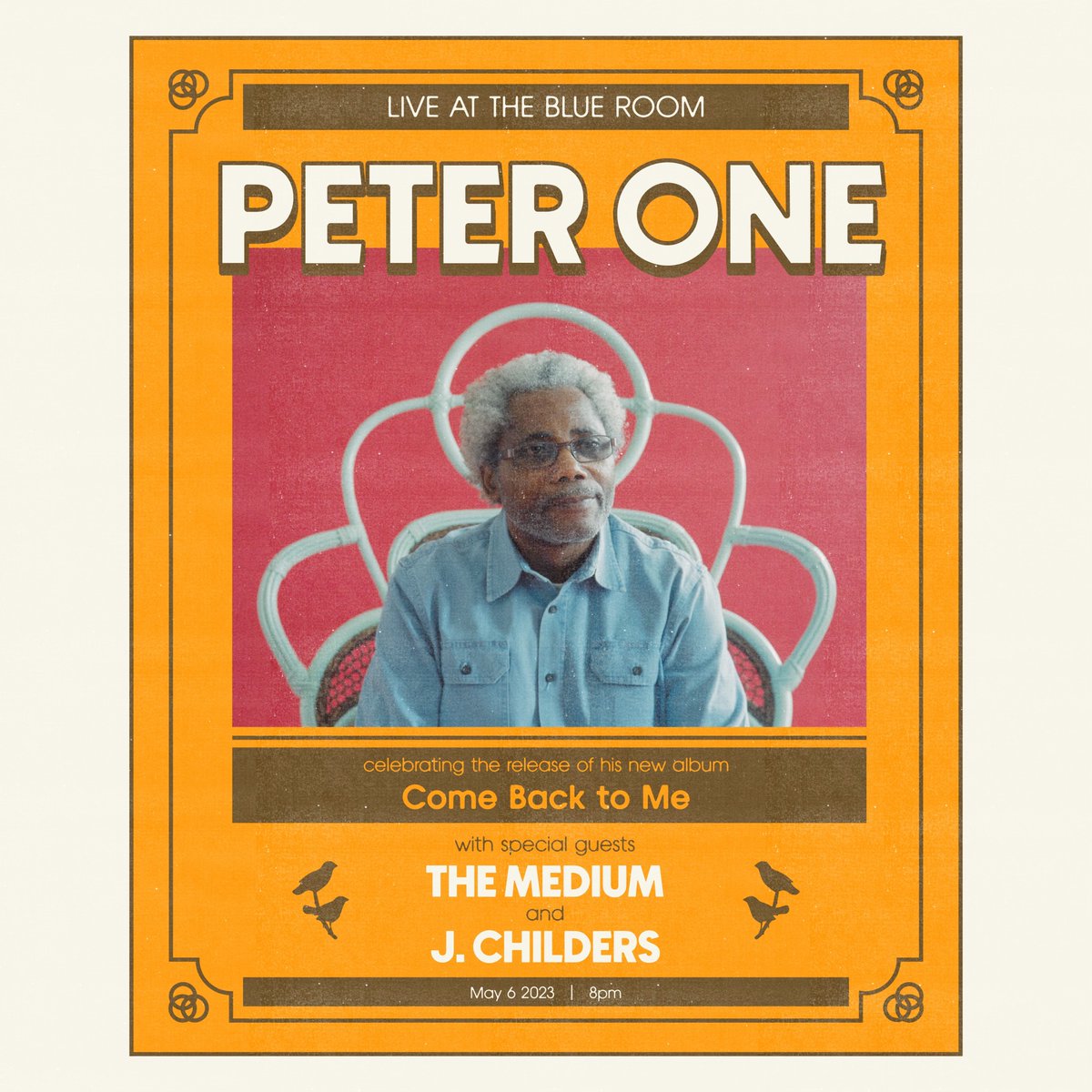 Peter_One_Music's tweet photo. We'll be celebrating the release of 'Come Back to Me' with a special performance at the Blue Room in Nashville, TN on May 6th. 

Local favorites The Medium and J. Childers will open the show. 

Tickets and more info: https://t.co/dutsg4JhPq https://t.co/tYvMivCucW